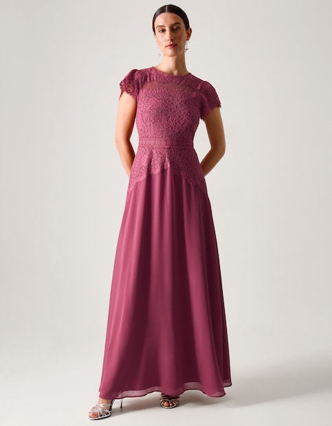Monsoon Monike Short Sleeve Lace Dress