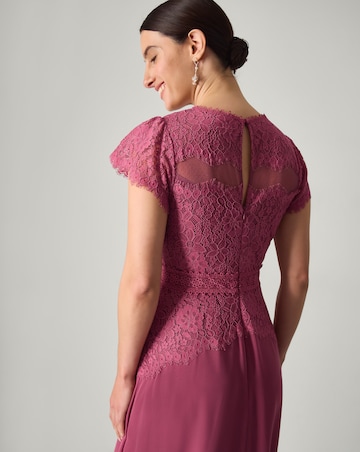 Monsoon Monike Short Sleeve Lace Dress