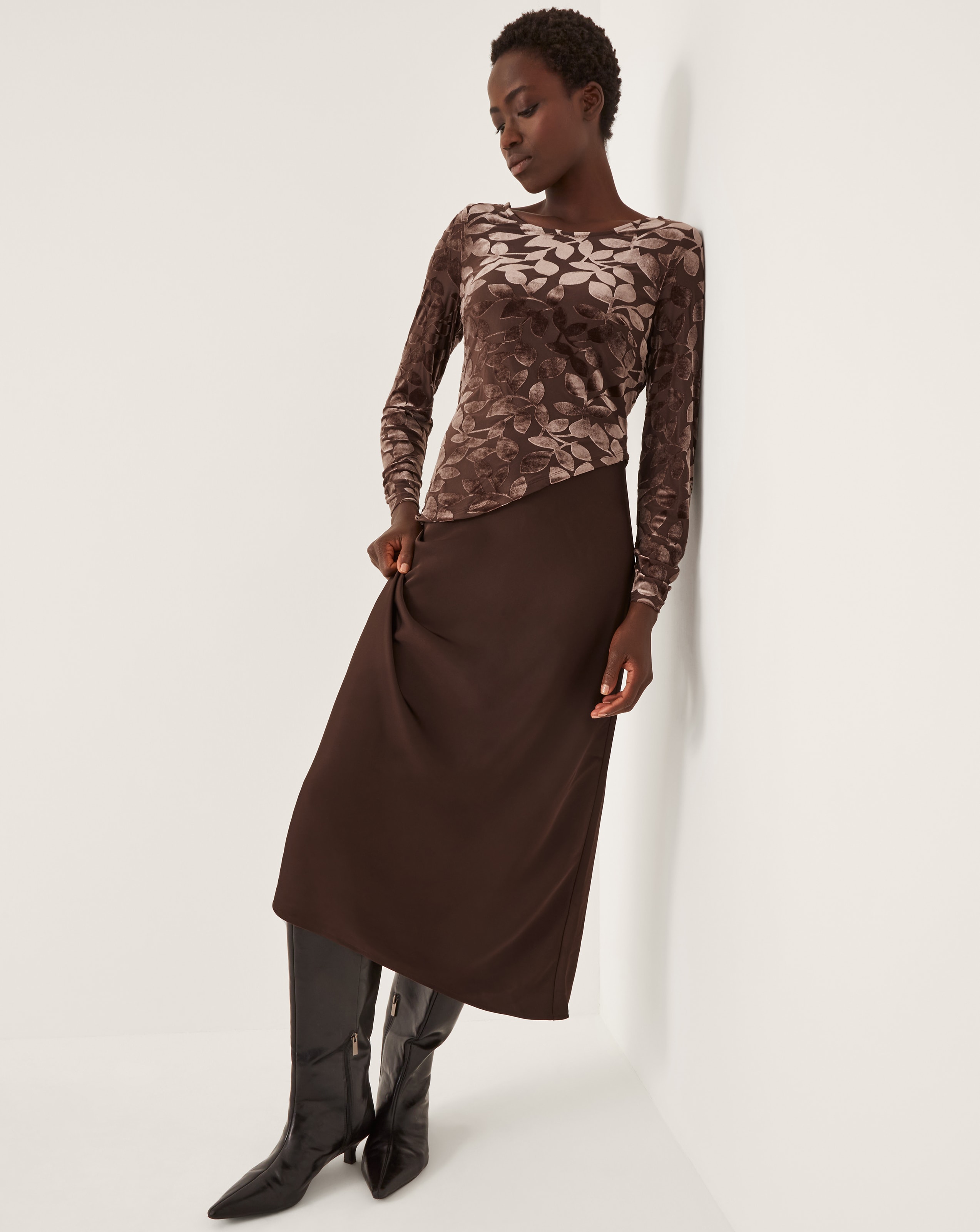 New In - Monsoon Delia Midi Slip Dress