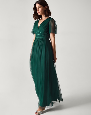 Monsoon Short Sleeve Bridesmaid Dress