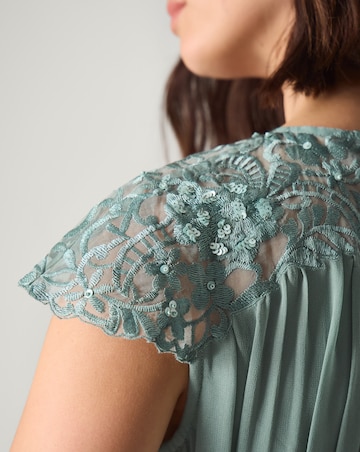 Monsoon Lace Chiffon Bridesmaid Dress