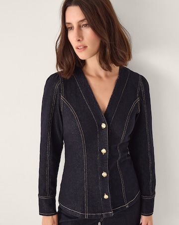 Monsoon Teri Tailored Denim Shirt