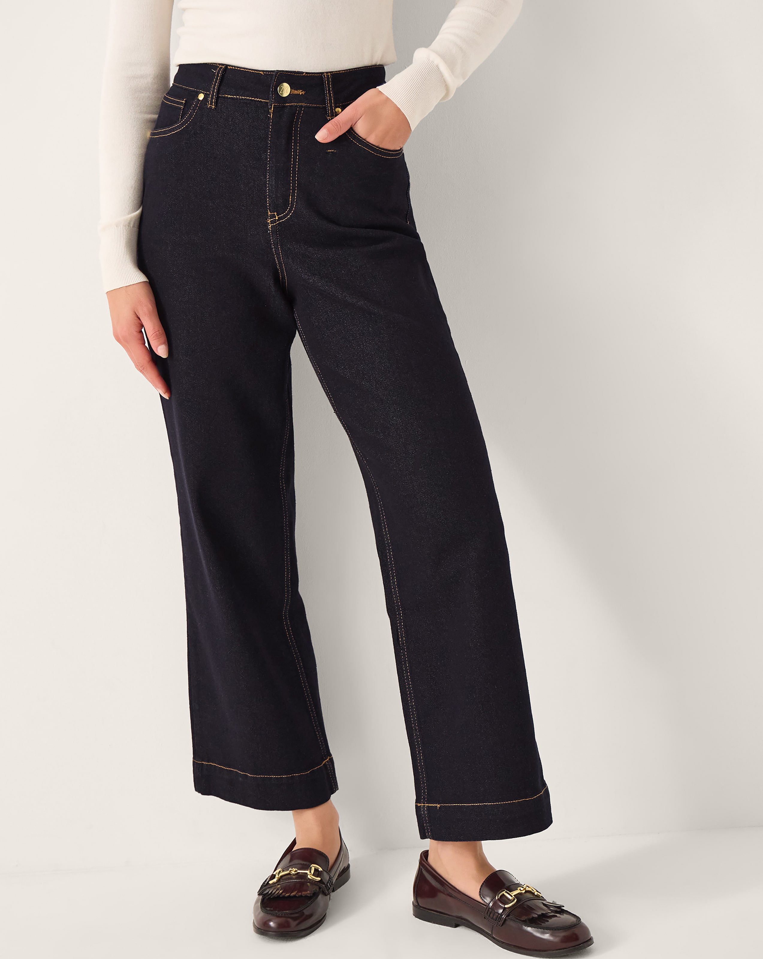 New In - Monsoon Teri Wide Leg Jeans