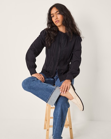 Monsoon Layla Lace Trim Shirt