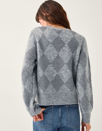 Monsoon Alba Sequin Argyle Jumper