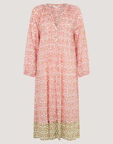 Monsoon Elma Print Midi Tunic Dress