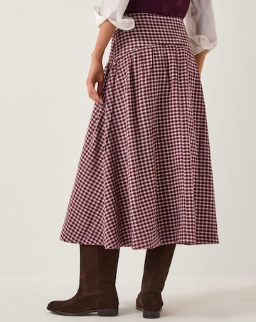 Monsoon Agatha Drop Waist Midi Skirt