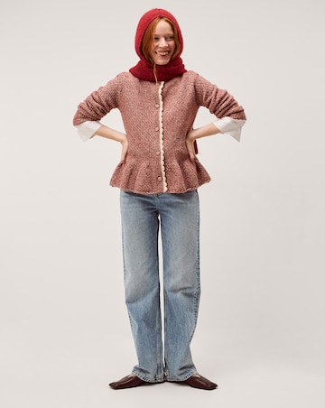 Monsoon Suki Scallop Peplum Cardigan