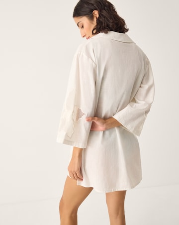 Monsoon Joanna Cutwork Beach Shirt