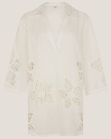 Monsoon Joanna Cutwork Beach Shirt