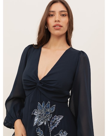 Maya Deluxe Embellished Dress