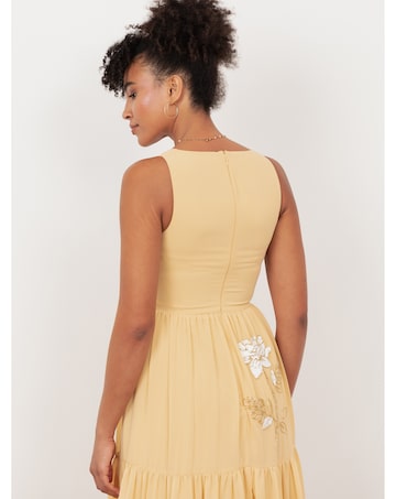 Maya Deluxe Embellished Dress