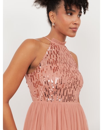 Maya Deluxe Sequined Dress