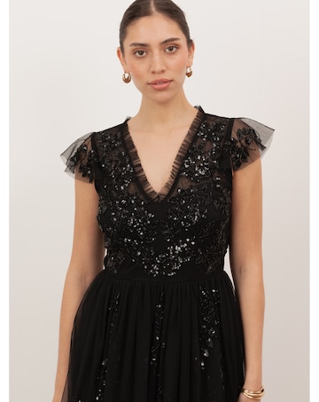 Maya Deluxe Embellished Dress