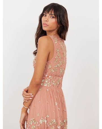 Maya Deluxe Embellished Dress