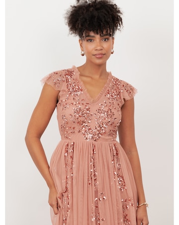 Maya Deluxe Embellished Dress