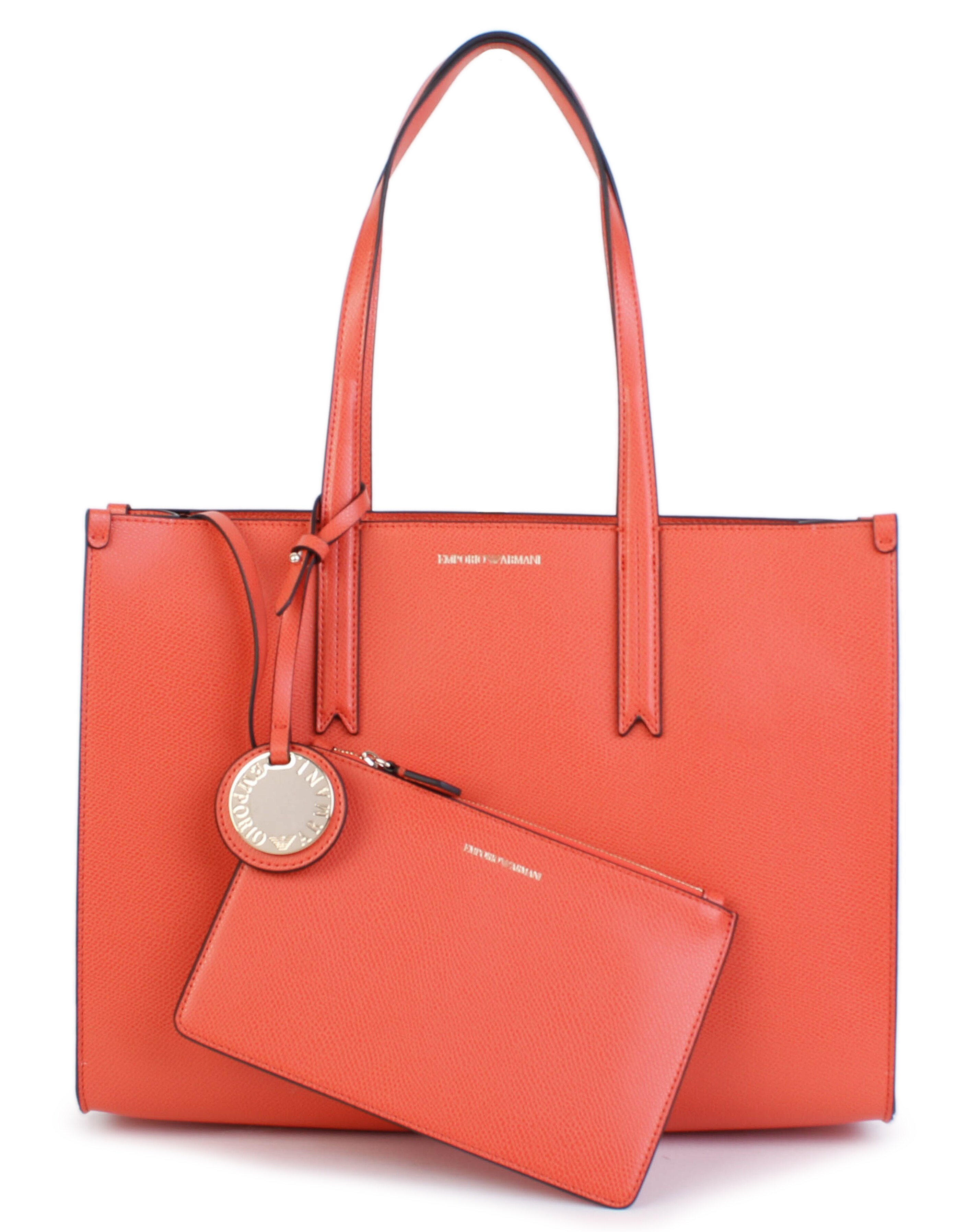 Emporio Armani Frida II Textured Shopper Bag Simply Be