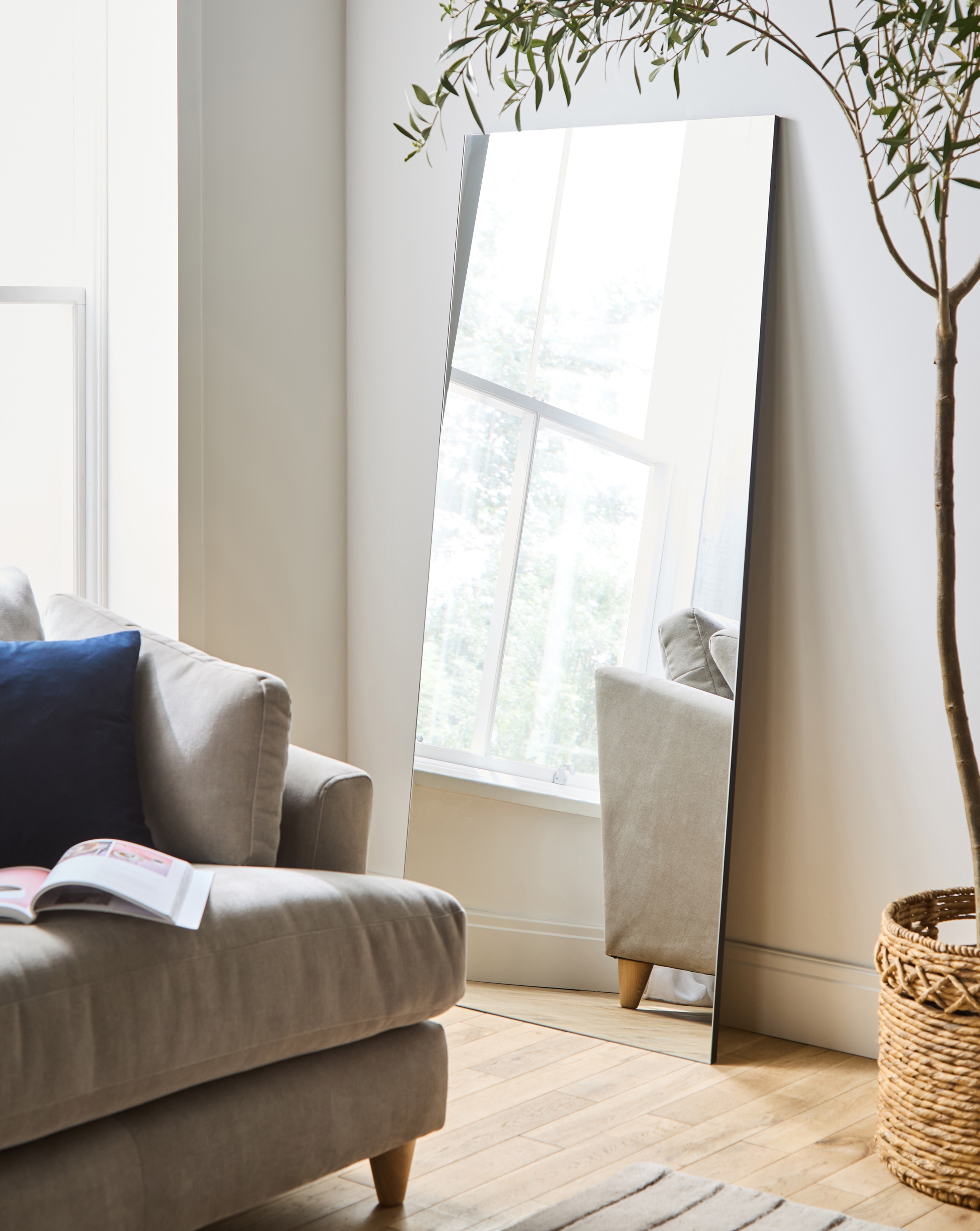 New In - Frameless Leaner Mirror