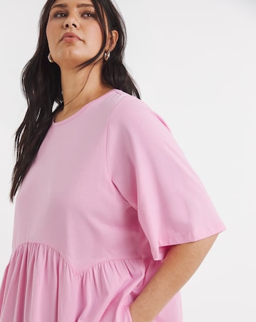Boxy Sleeve Midi Dress