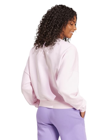adidas Small Logo Fleece Sweatshirt