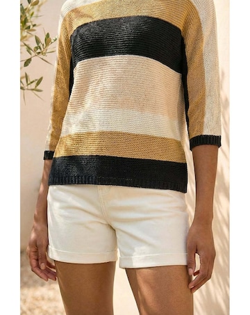 Roman Colour Block Stripe Jumper