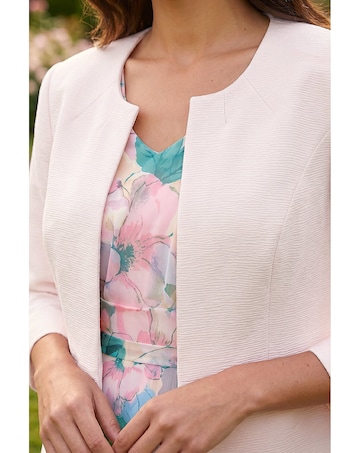 Roman Tailored Jacquard Jacket