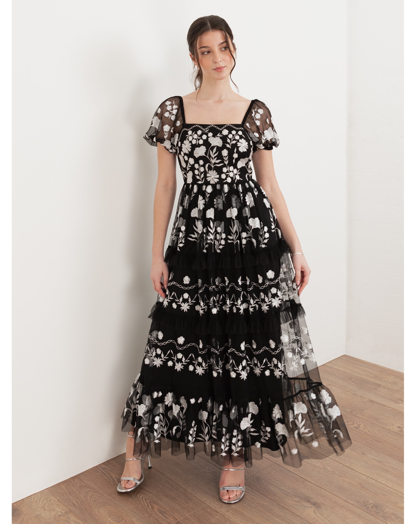 New In - Maya Deluxe Embroidered Dress