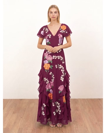 Maya Deluxe Embroidered Dress