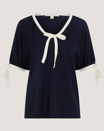 Monsoon Taylor Contrast Jersey T-Shirt