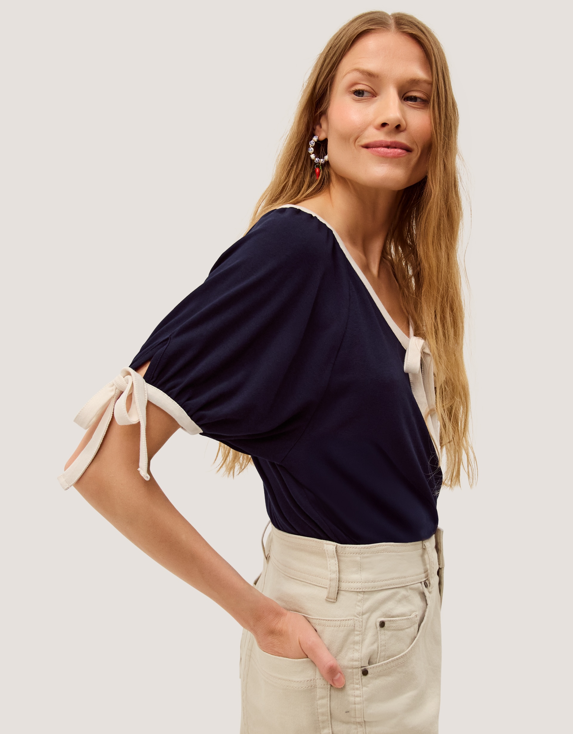 New In - Monsoon Taylor Contrast Jersey T-Shirt