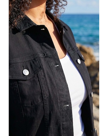 Roman Curve Bengaline Pocket Jacket