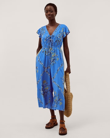 Monsoon Amiee Floral Culotte Jumpsuit