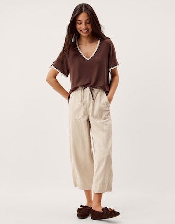 Monsoon Tilly Contrast Stitch T-Shirt