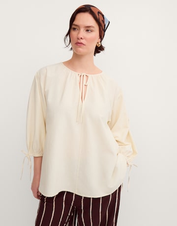 Callie Thorpe x Monsoon Linen Blend Top