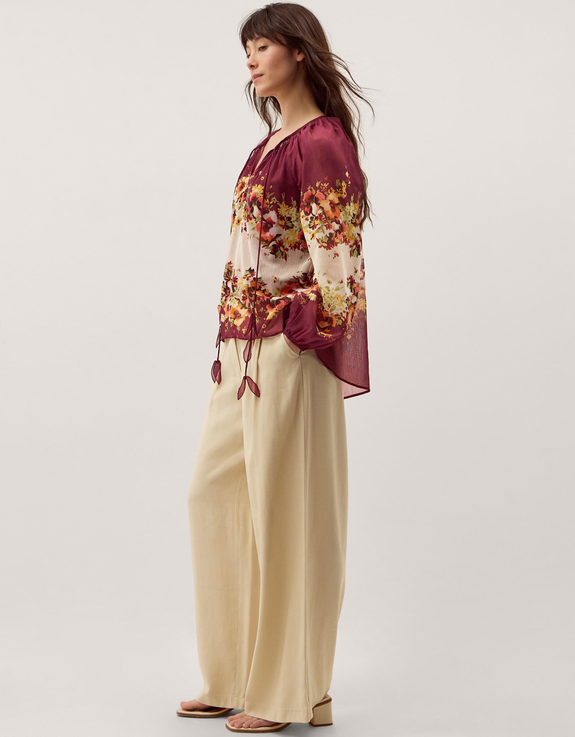 New In - Monsoon Parrie Balloon Sleeve Blouse