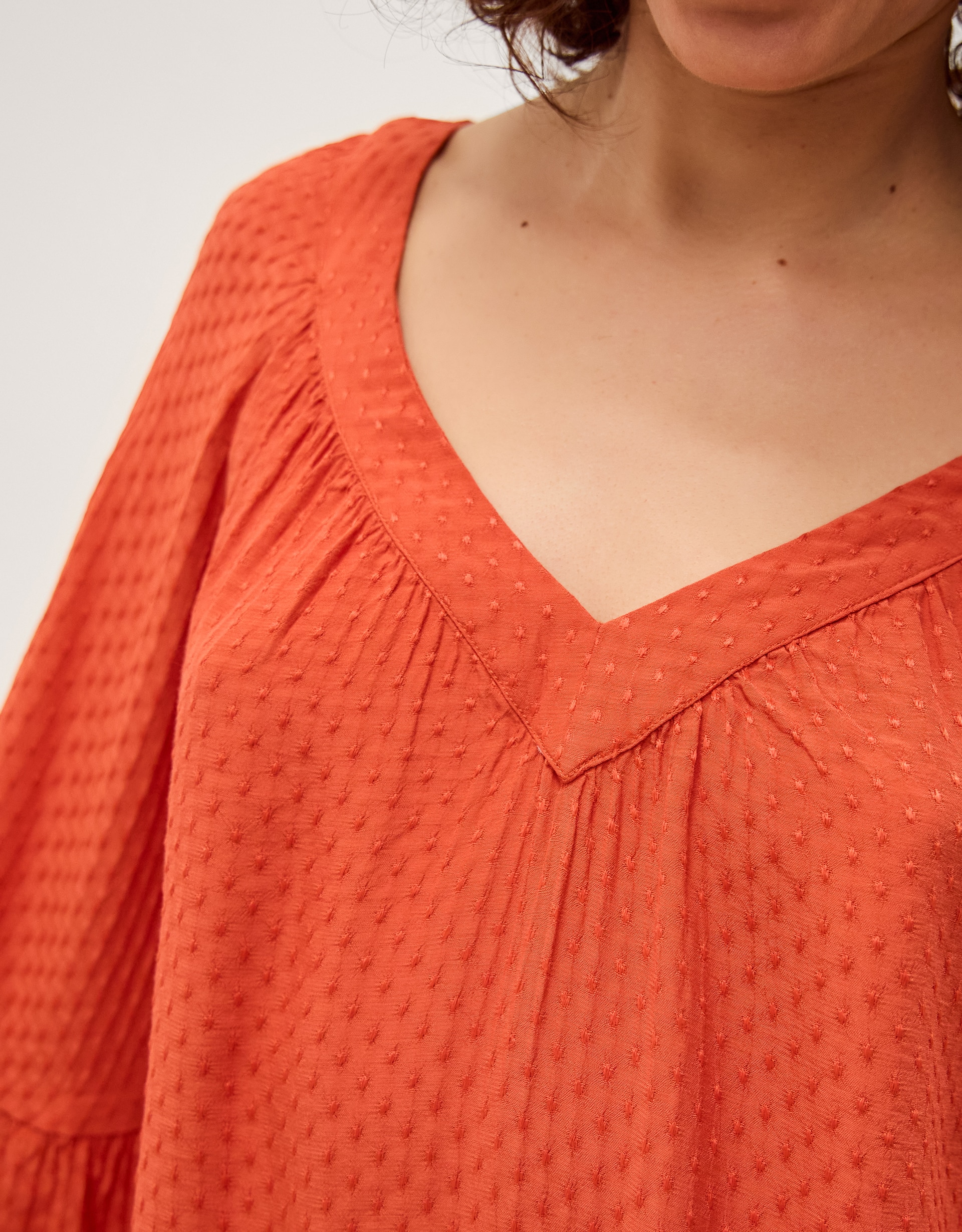 New In - Monsoon Kallie Dobby Blouse