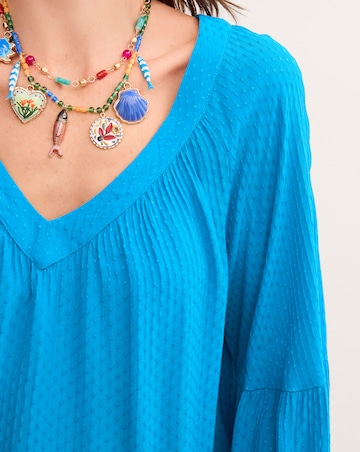 Monsoon Kallie Dobby Blouse