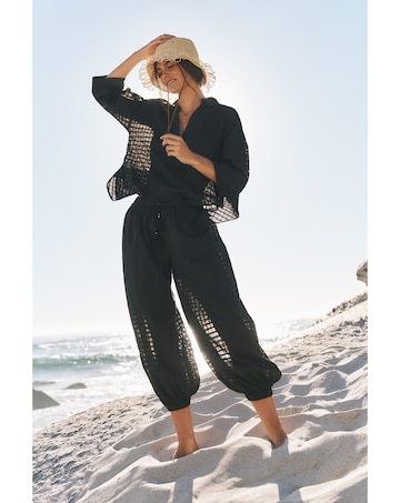 Monsoon Nora Cotton Balloon Trousers
