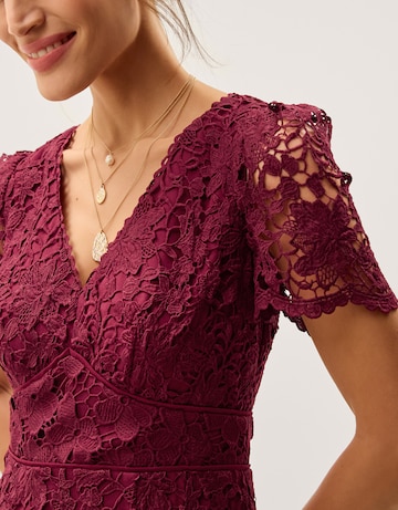 Monsoon Gia Cutwork Lace Midi Dress