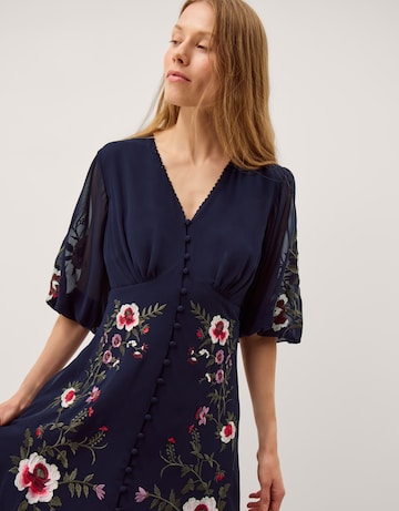 Monsoon Emi Embroidered Maxi Dress