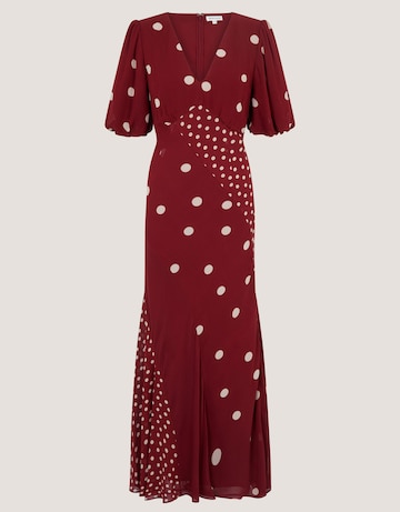 Monsoon Amaya Polka Dot Maxi Dress