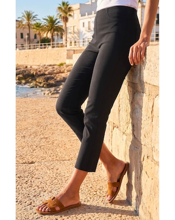 Roman 3/4 Length Stretch Elastic Trouser