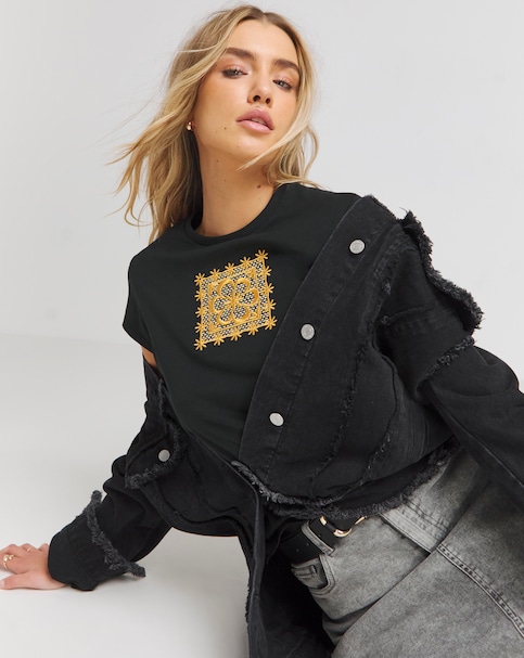 Simply Be Baby T-Shirt with Embroidery