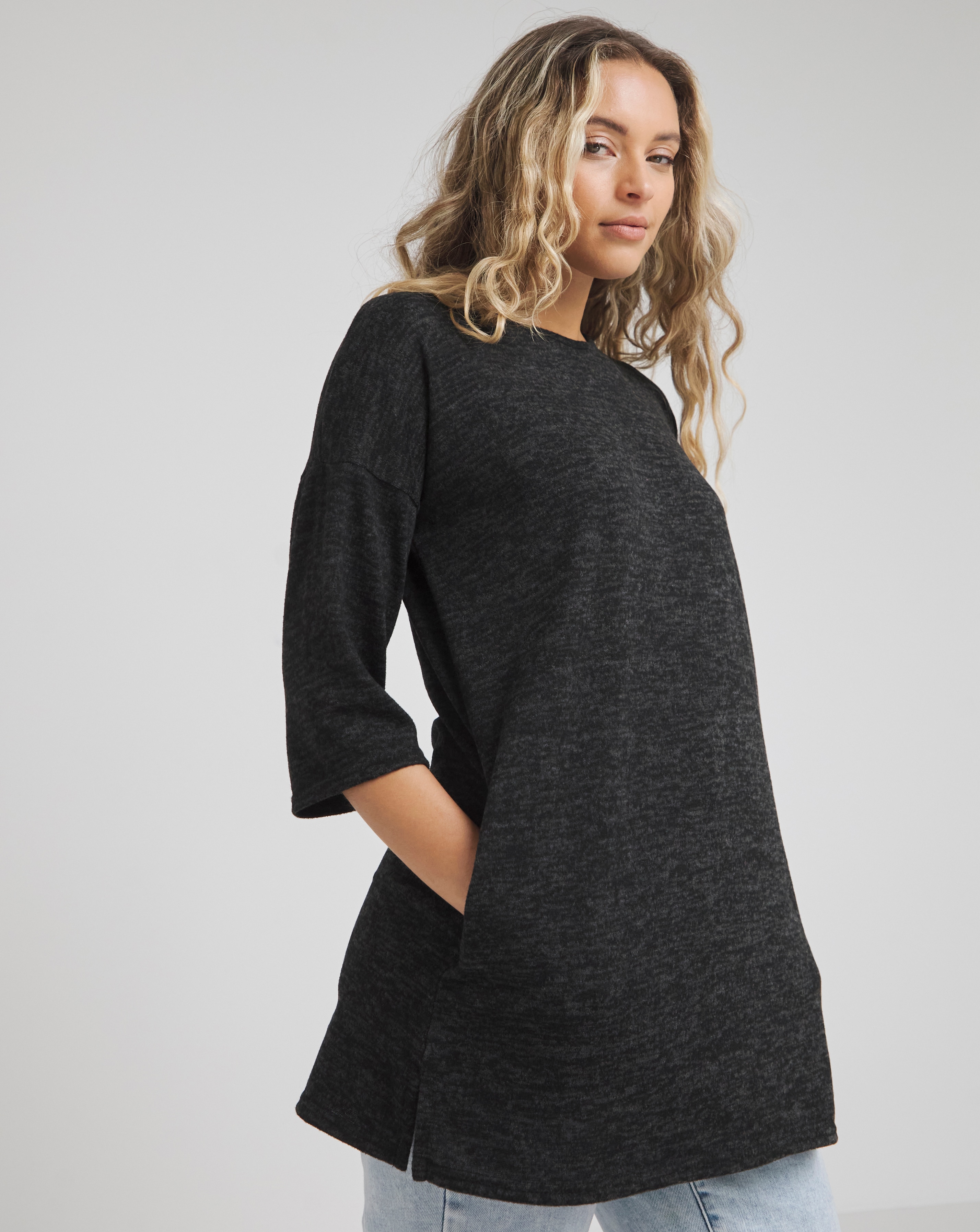 Soft Touch Side Pocket Tunic