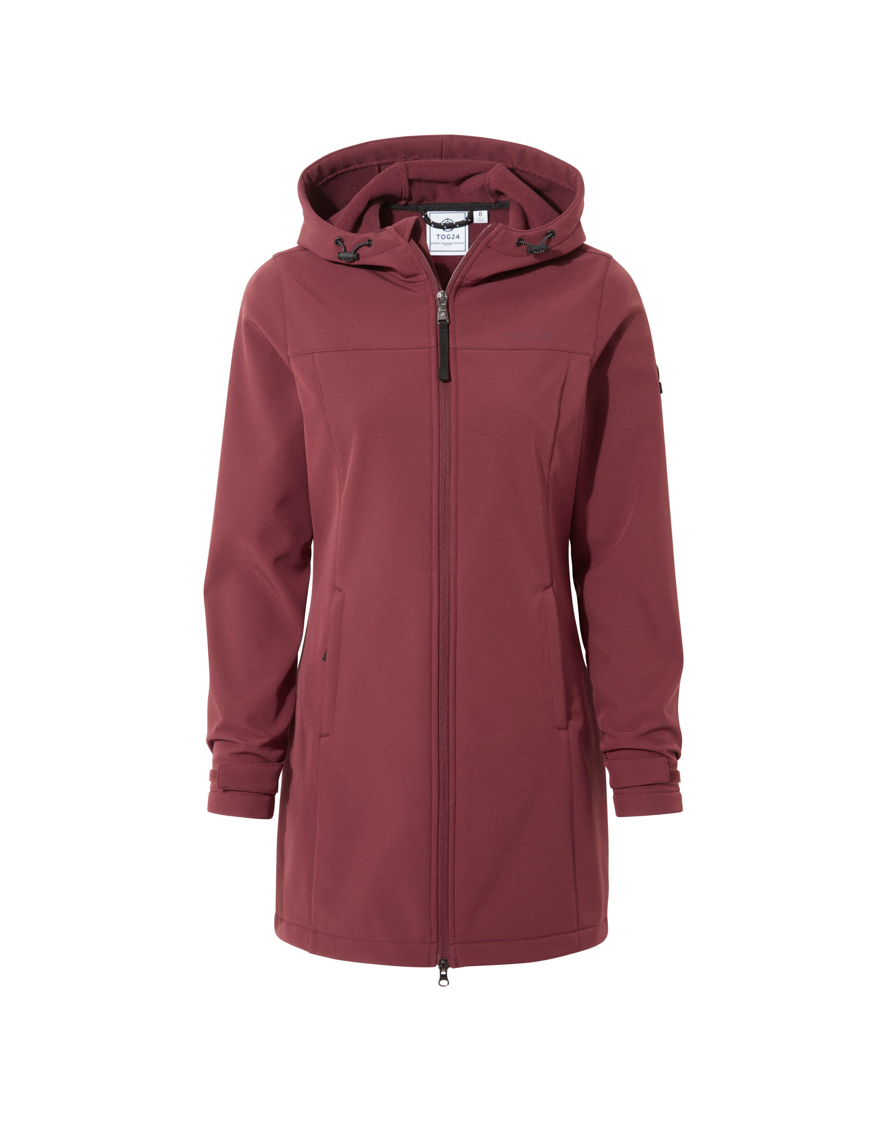 Giacca Softshell Donna TOG 24 Keld Con Cappuccio - Rosa Antico, Taglia 16, Antivento, Idrorepellente, Morbida Microfelpa Interna, Tasche Con Zip - 3
