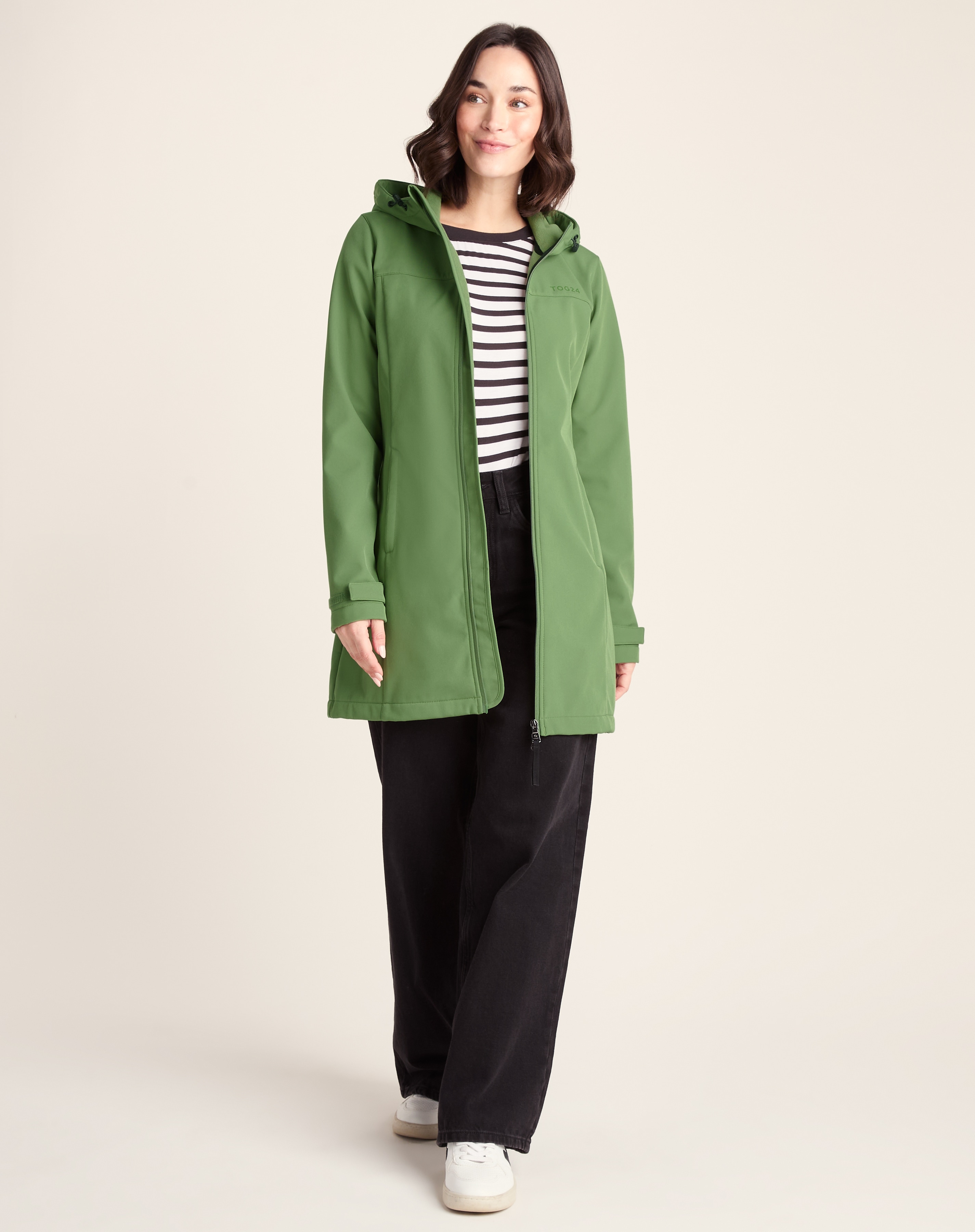 Tog24 Keld Womens Long Softshell Jacket - Matcha