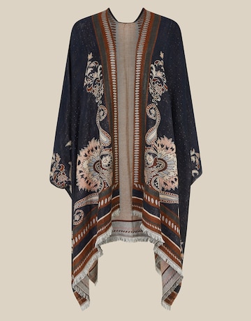 Monsoon Crissy Jacquard Poncho