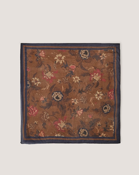 Monsoon Princella Floral Silk Scarf