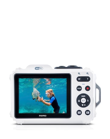 Kodak PIXPRO WPZ2 Camera inc Shoulder Bag & 32GB MicroSD Card - White