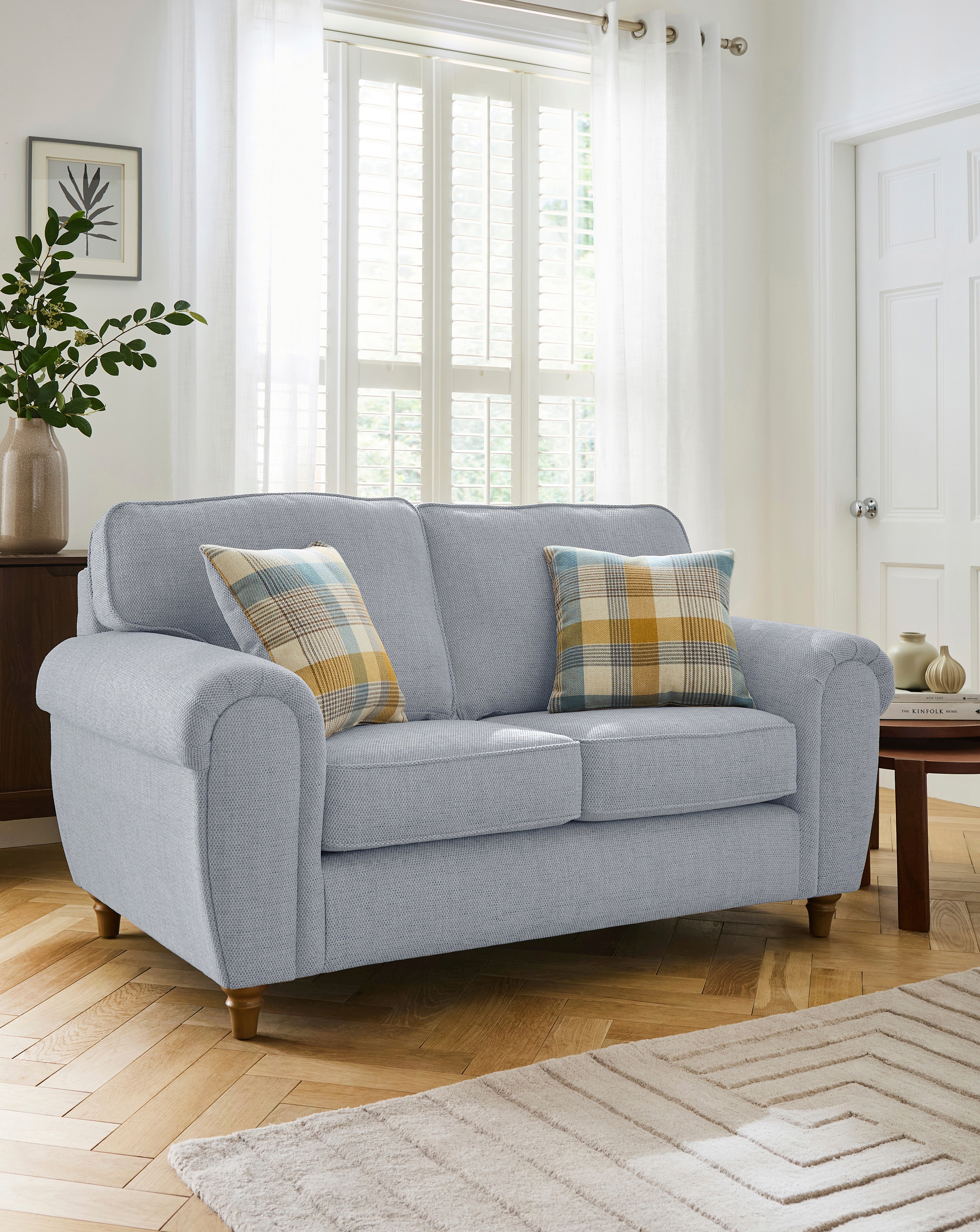 New In - Edgar Fabric 2 Seater Sofa